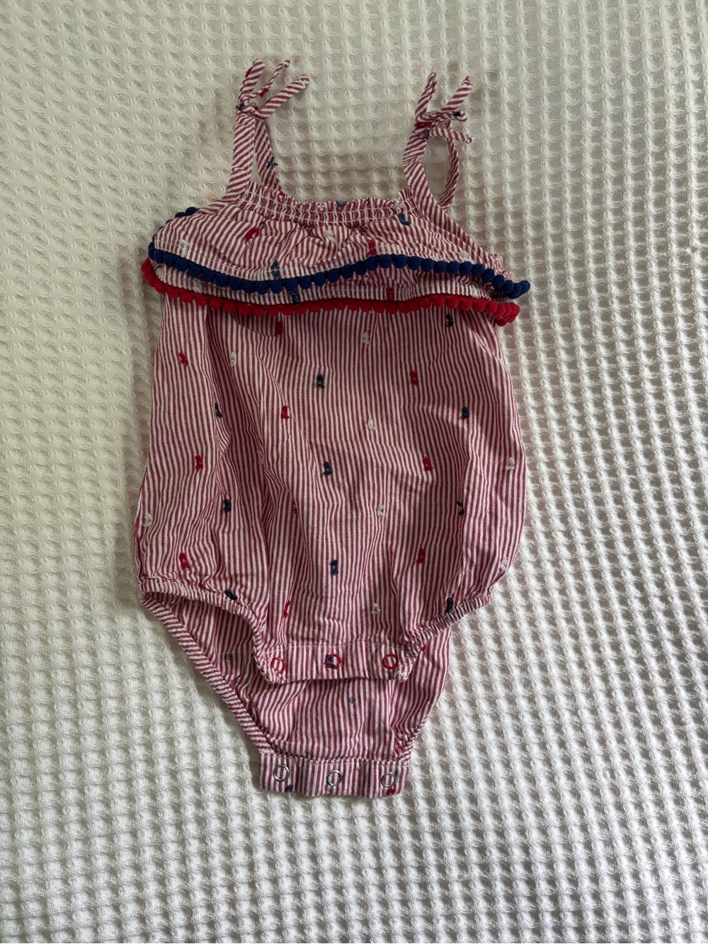 Baby girl July 4th one piece